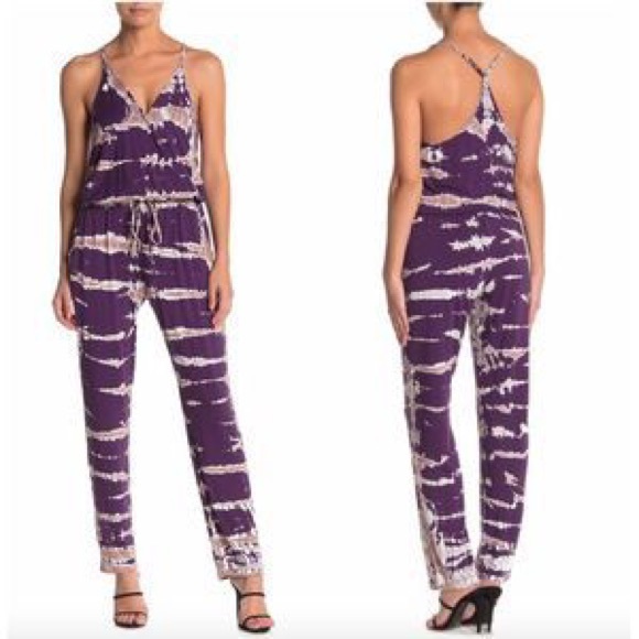 Young Fabulous and Broke tie dye jumpsuit- S NWT - Picture 4 of 4